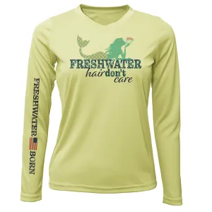 Florida "Freshwater Hair Don't Care" Women's Long Sleeve UPF 50  Dry-Fit Shirt