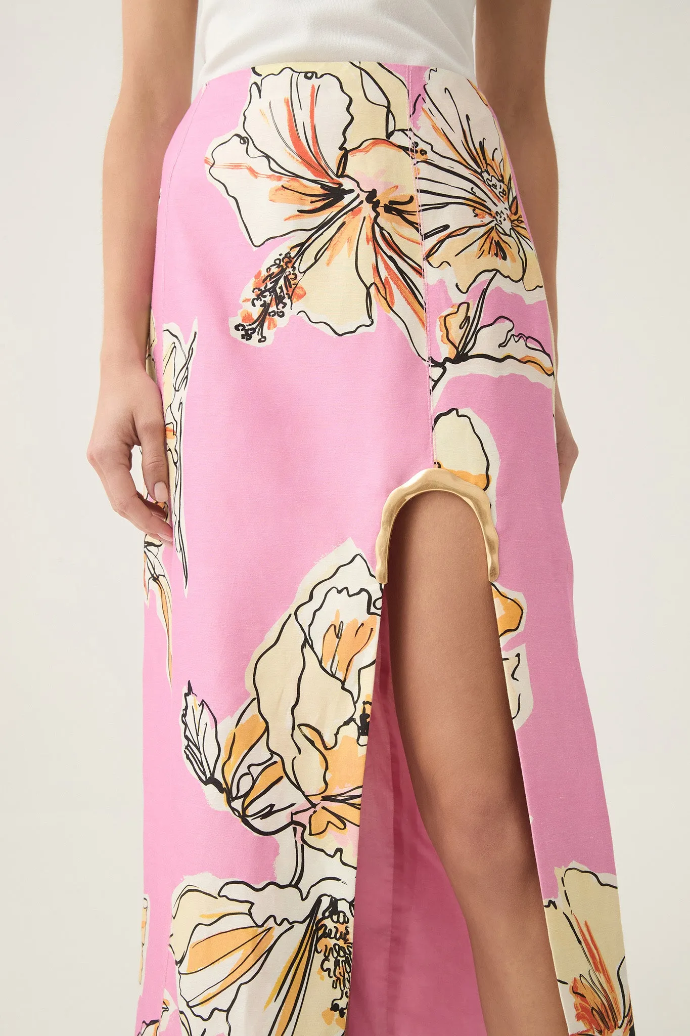 Flourish Midi Skirt