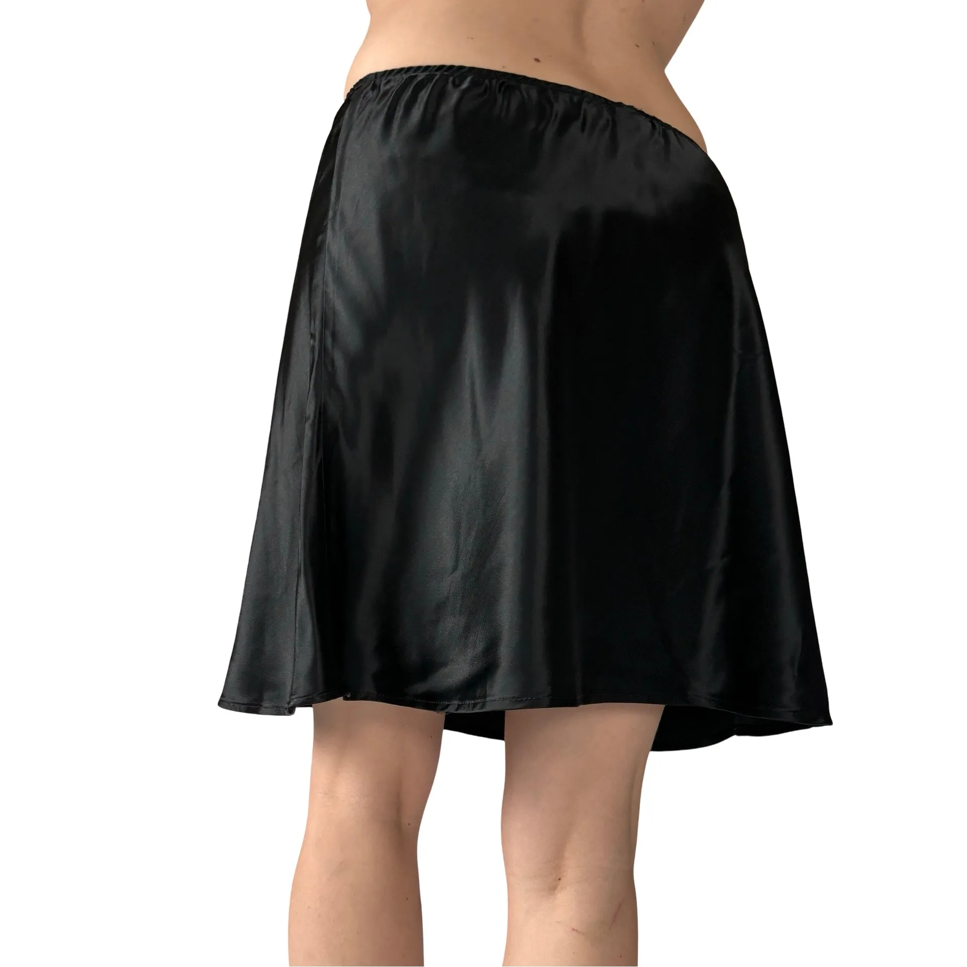 Frederick’s 90s Noir Satin Skirt (S)