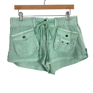 Free People Mint Jean Shorts NWT- Size S