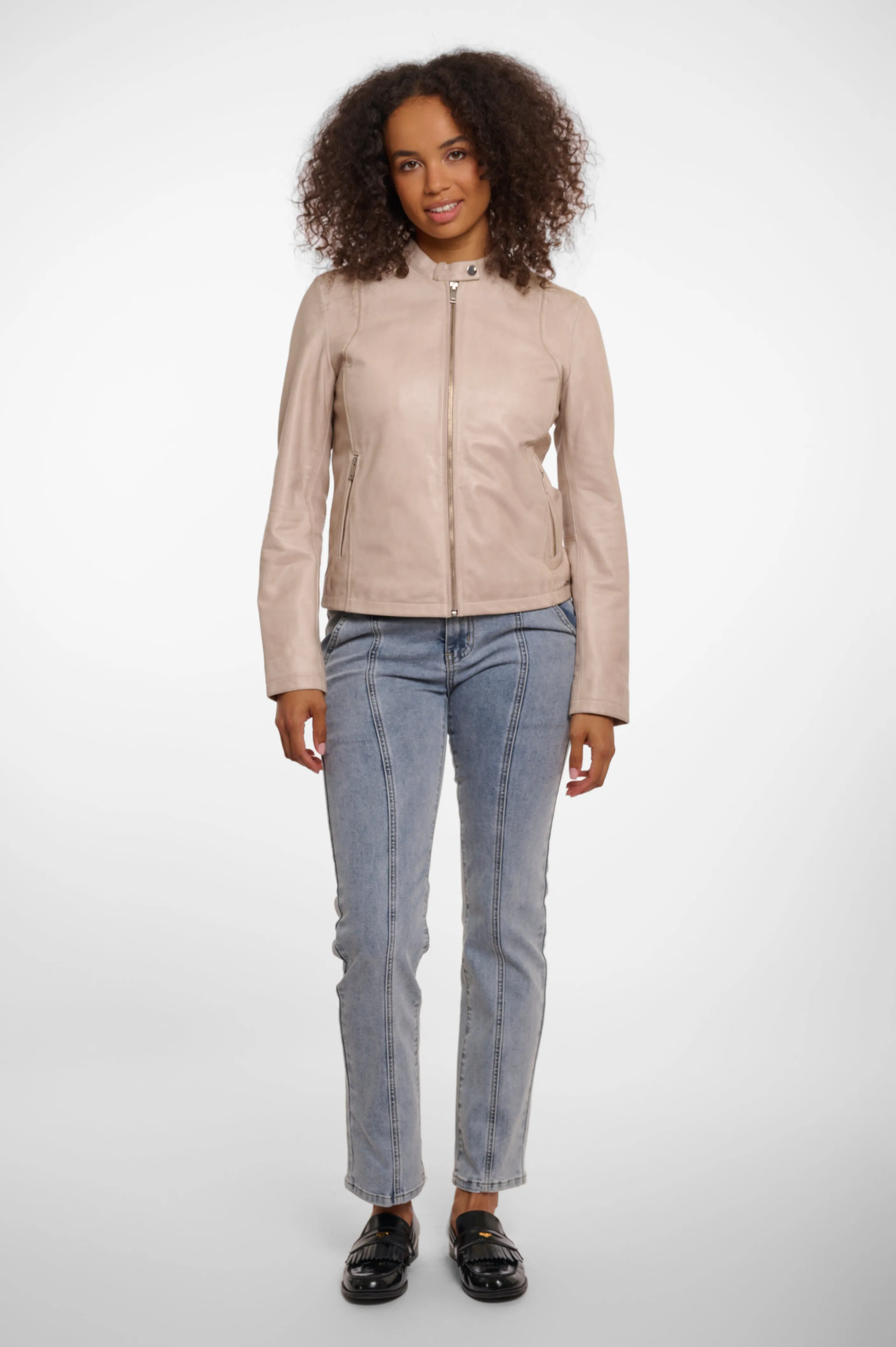 Gaelle Leather jacket