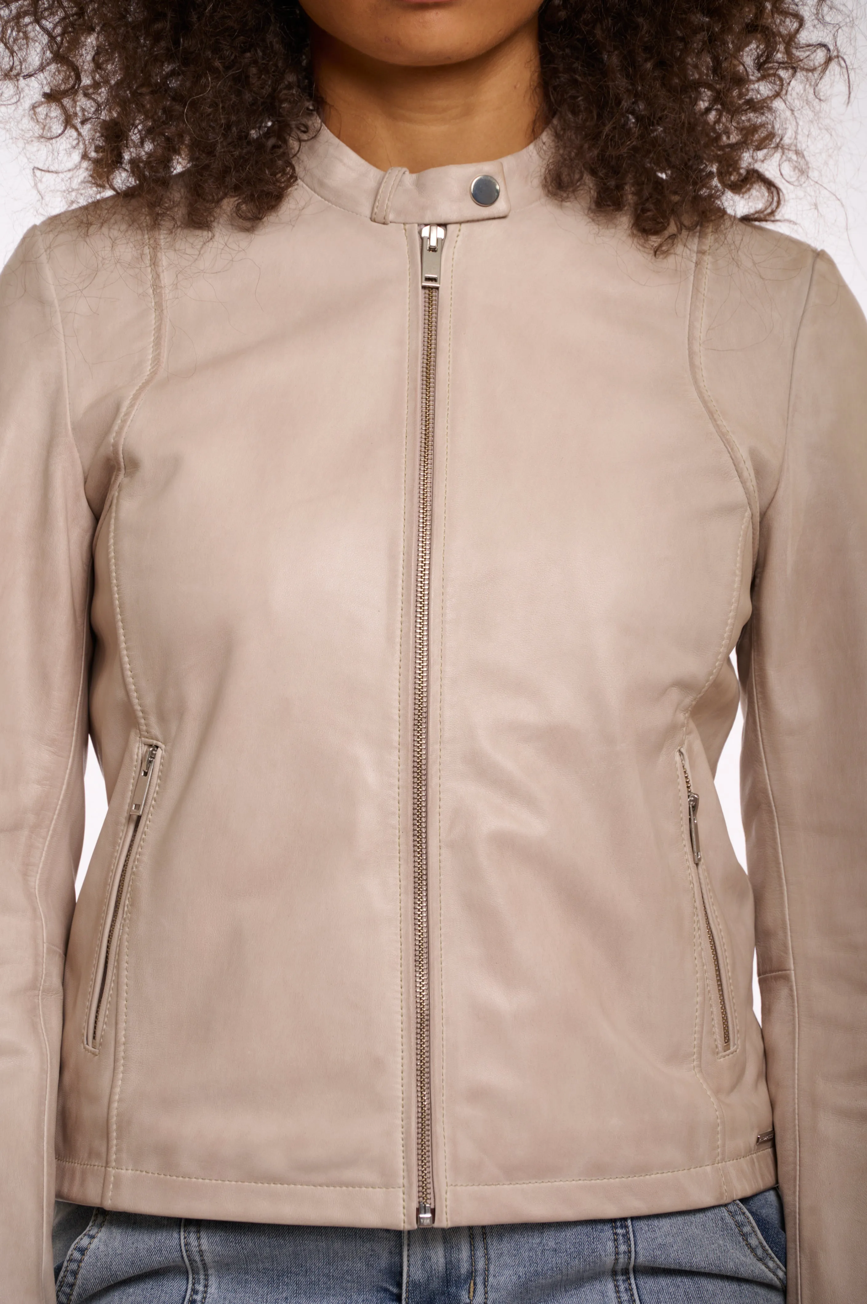 Gaelle Leather jacket