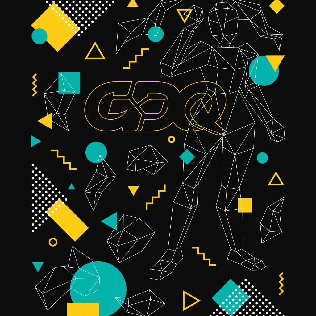 GDQ Polyhedron Tank Top