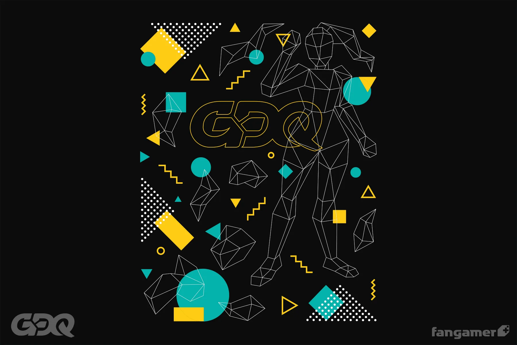 GDQ Polyhedron Tank Top