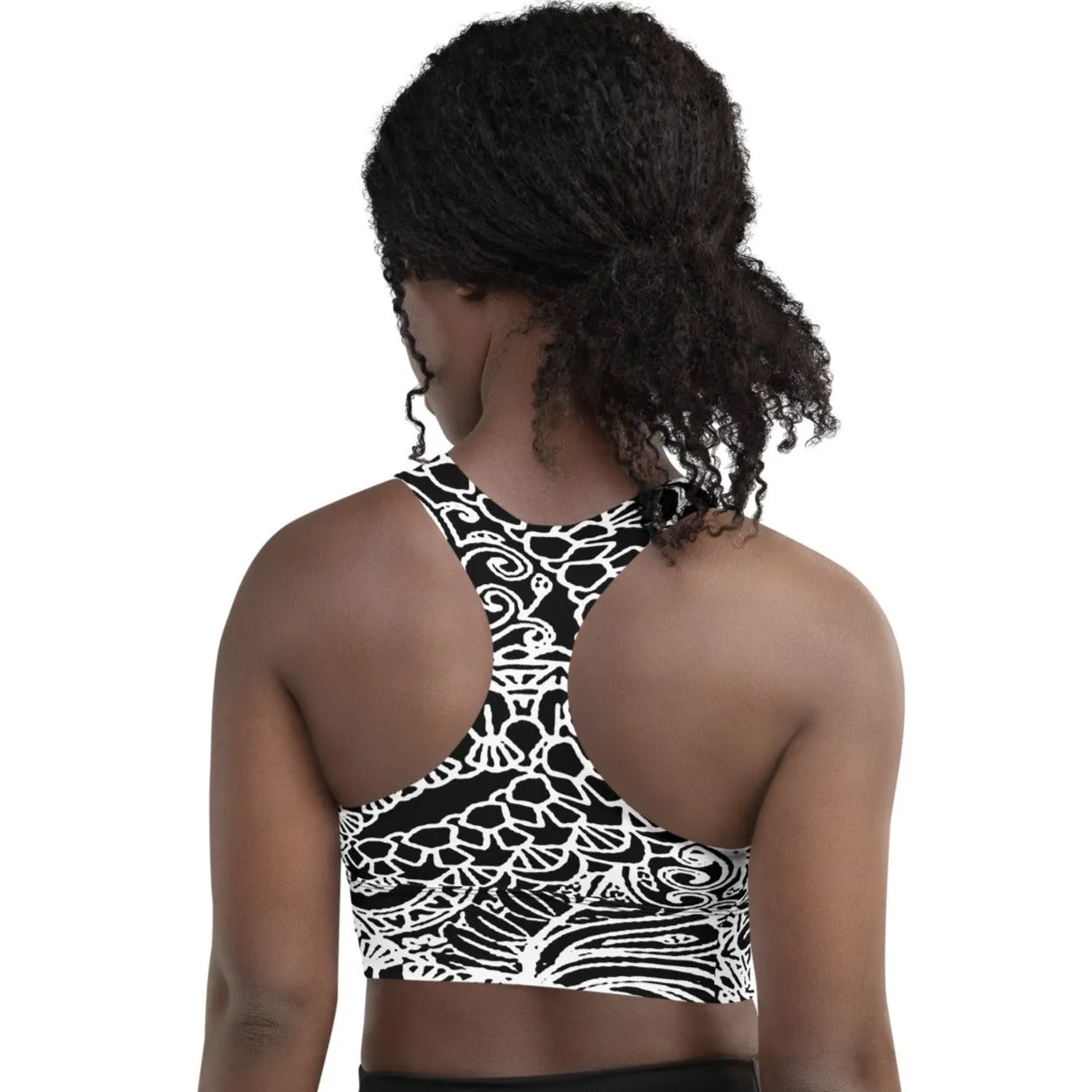 Geo Longline Sports Bra