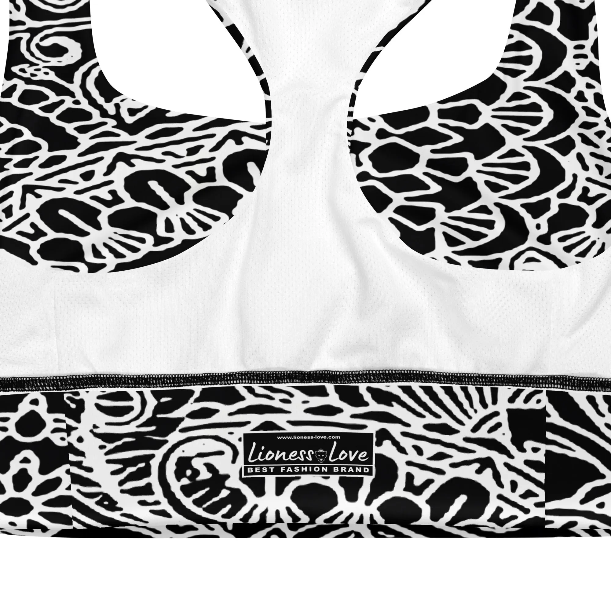 Geo Longline Sports Bra