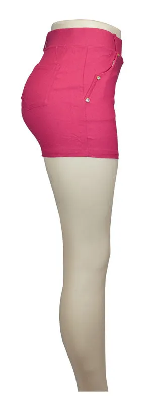 Girls Summer Casual Pull On Shorts