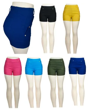 Girls Summer Casual Pull On Shorts