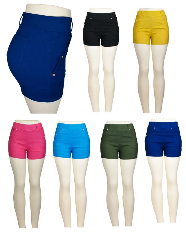 Girls Summer Casual Pull On Shorts