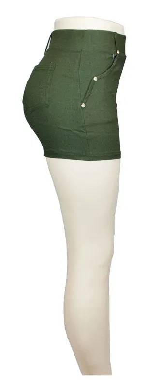Girls Summer Casual Pull On Shorts