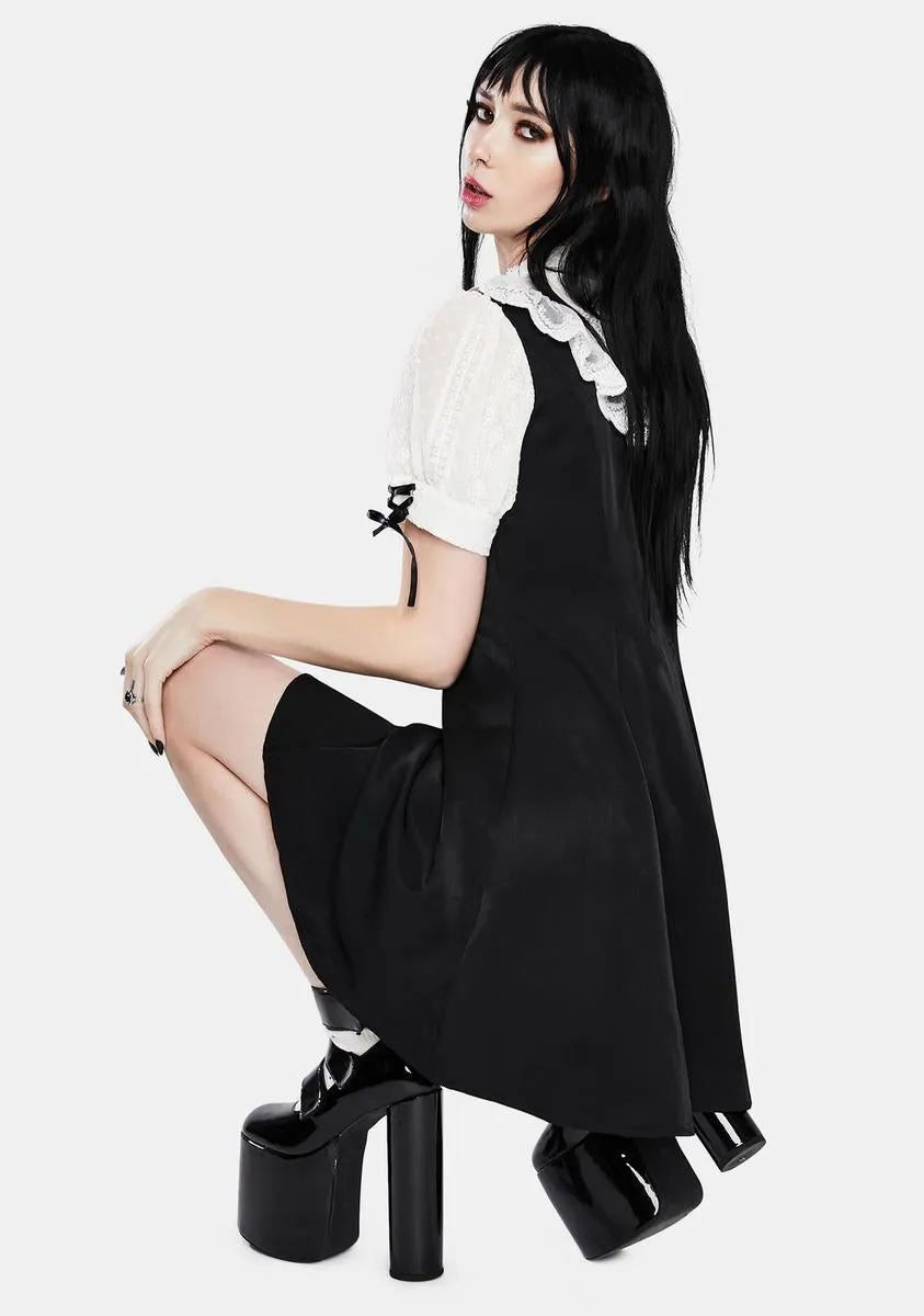 Gothic Lolita Doll Mini Dress