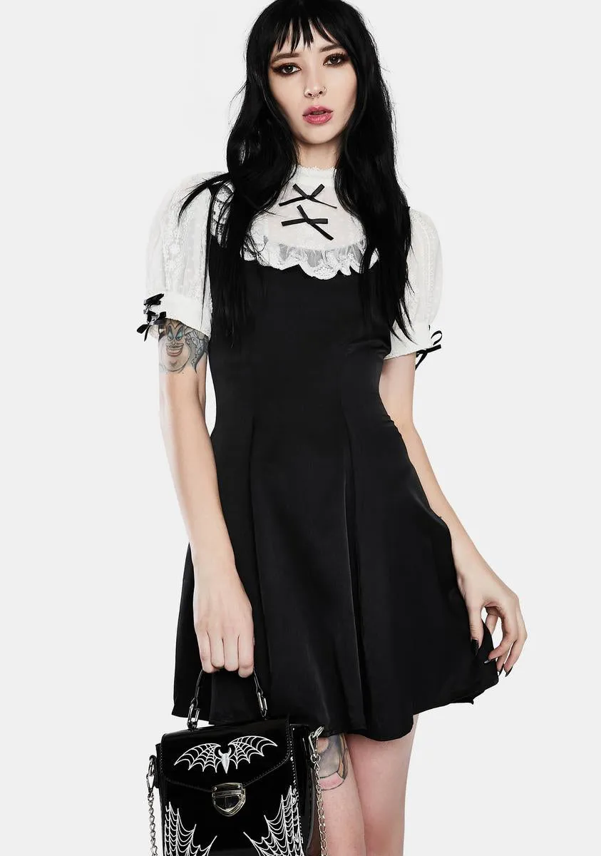 Gothic Lolita Doll Mini Dress