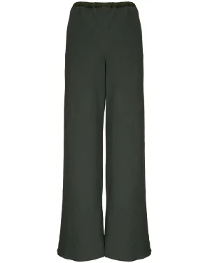 Green Cropped Pant
