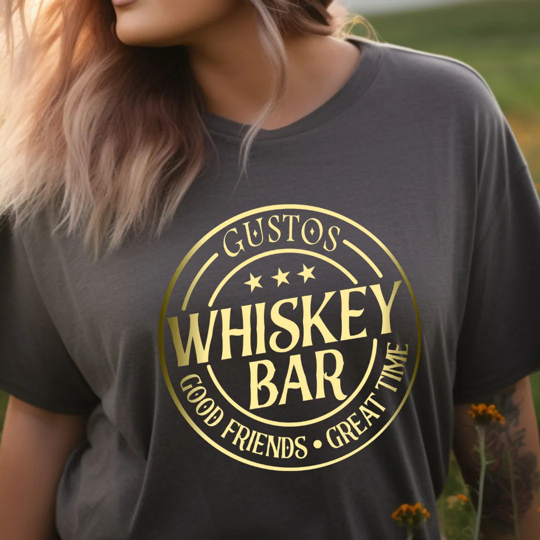 Gustos Whiskey Bar Great Friends & Great Time Sweatshirt