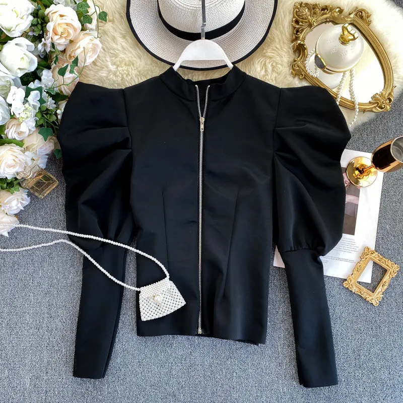 GV Puff Sleeve Fashion Blazer