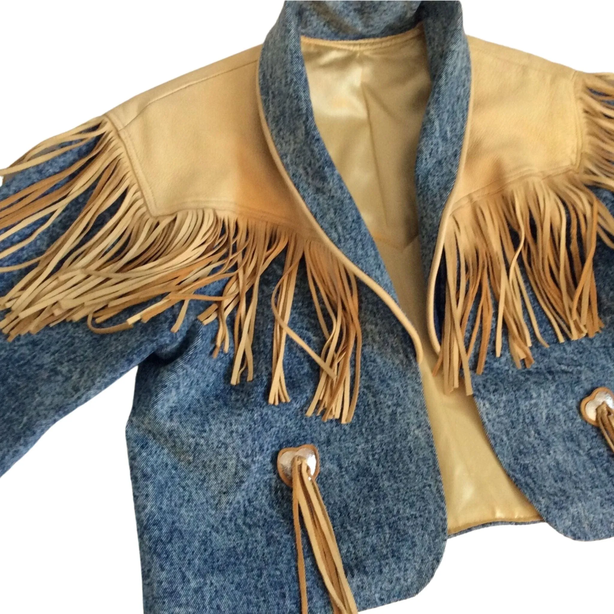 Hand Made Fringe Jacket