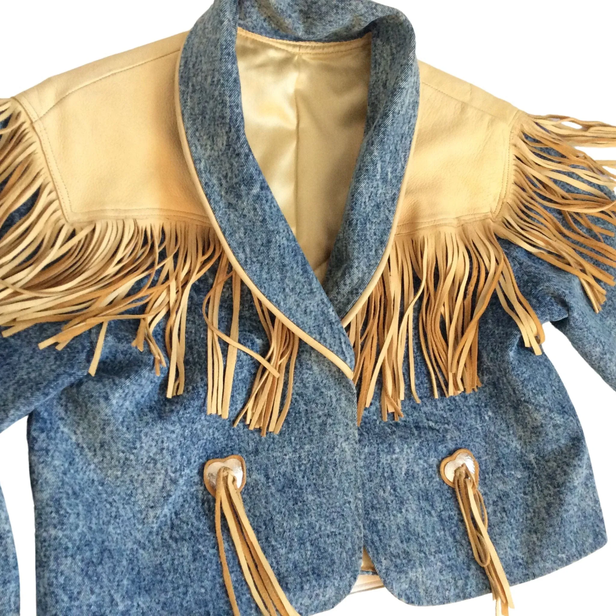 Hand Made Fringe Jacket
