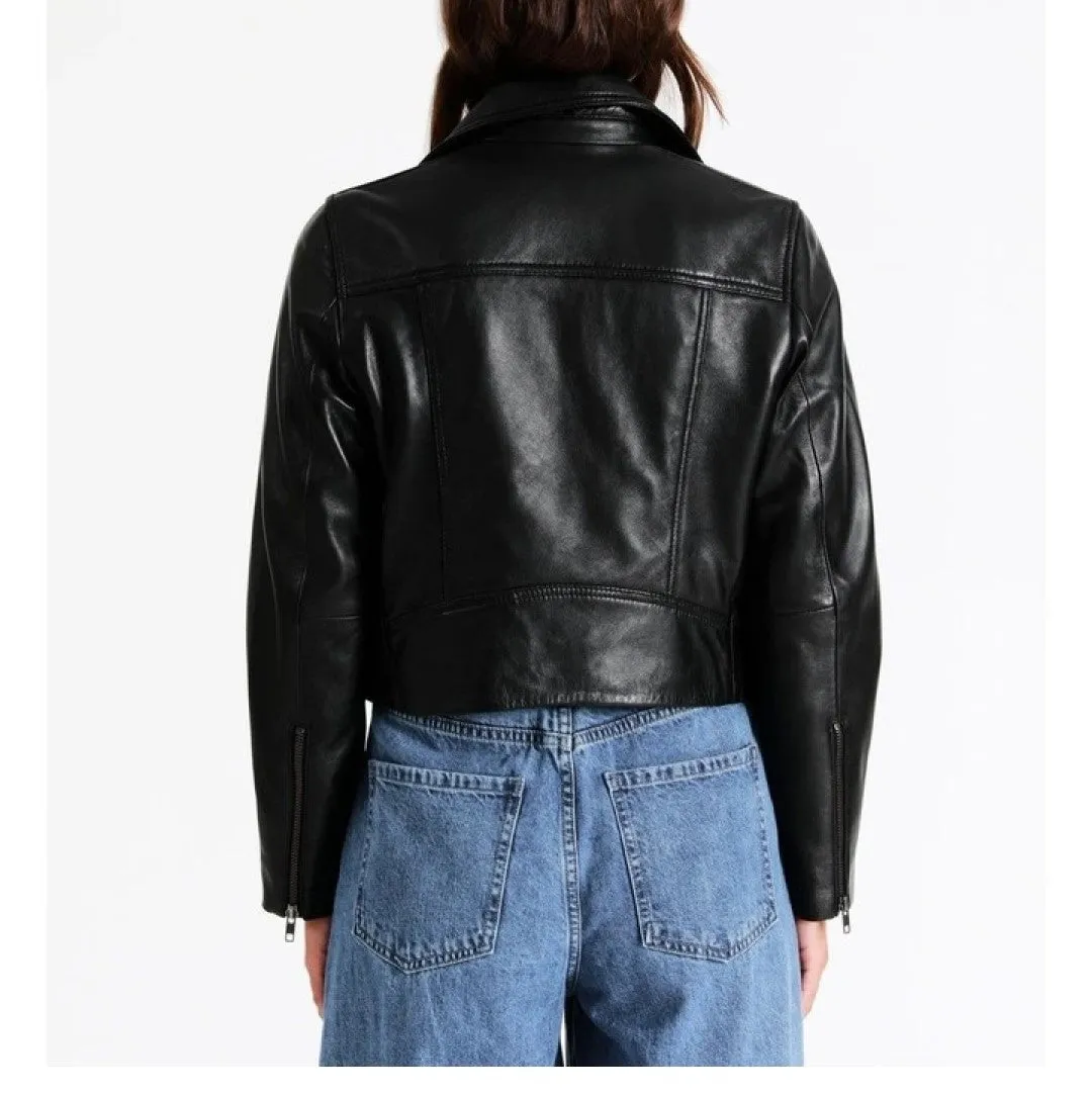 High Quality Sheep Leather Jacket For Women