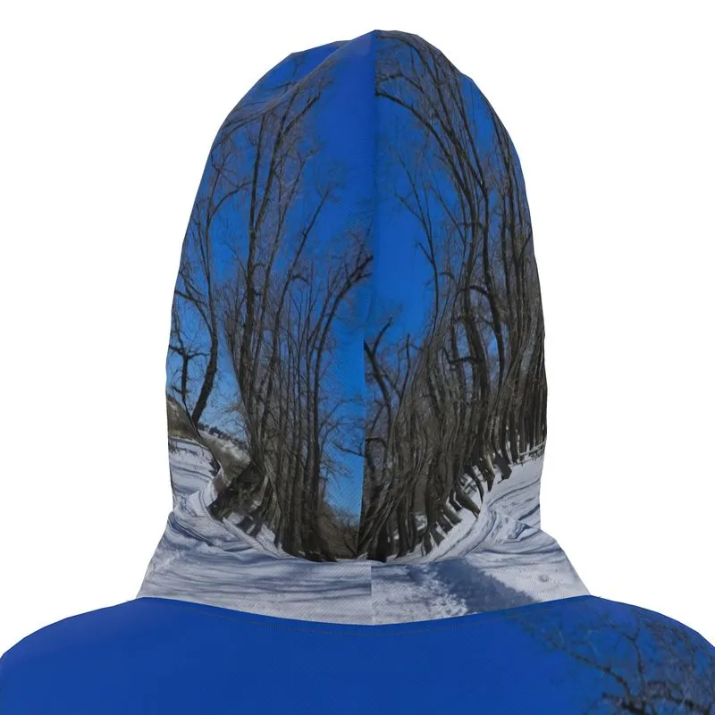 Hoodie Dress - Bowness Park Pathway Winter