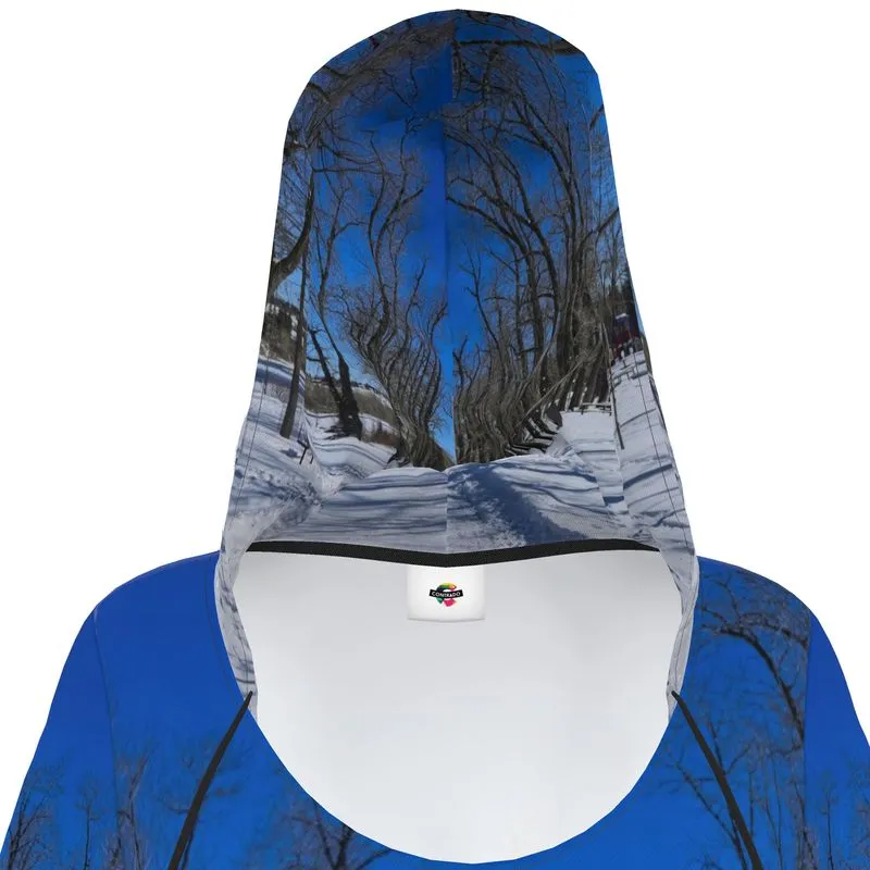 Hoodie Dress - Bowness Park Pathway Winter