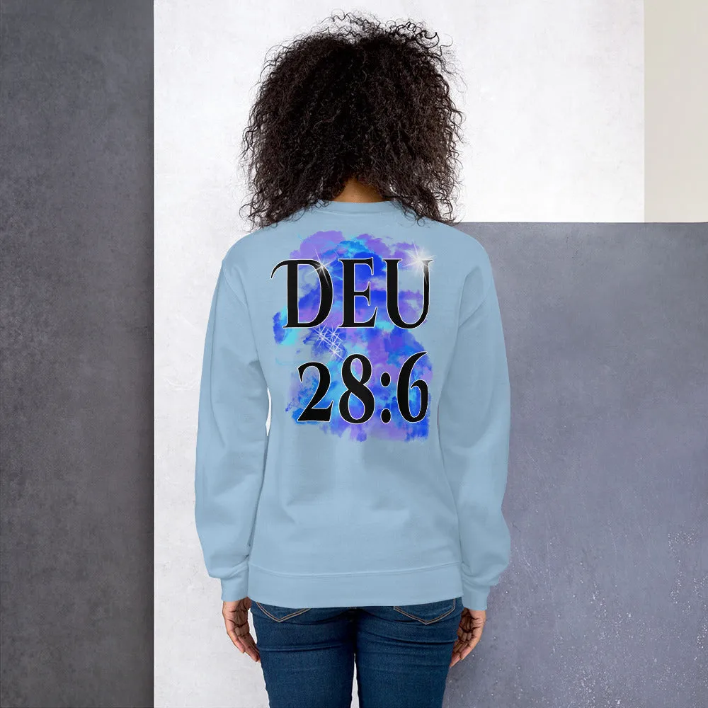I AM BLESSED COMING & GONG (Unisex Sweatshirt)