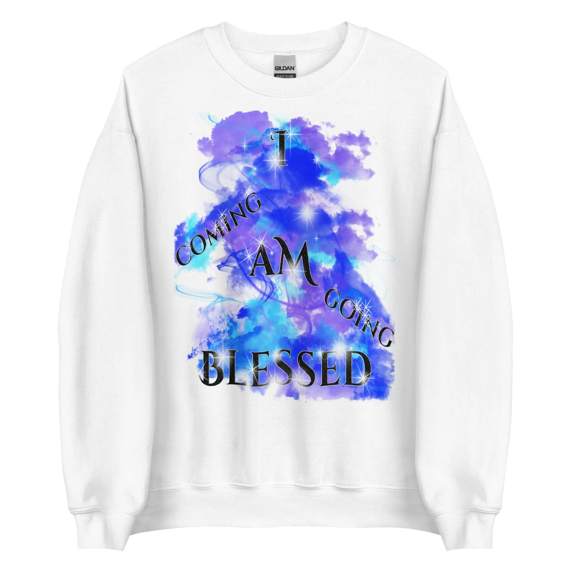 I AM BLESSED COMING & GONG (Unisex Sweatshirt)