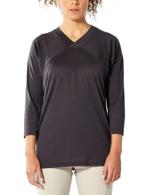 Ice Breaker Women's Nature Dye Galen 3Q Sleeve
