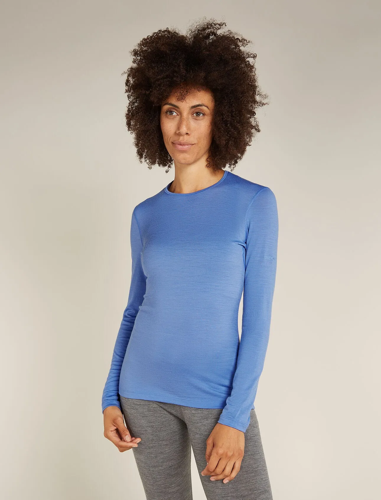 ICEBREAKER Women's 200 g/m Oasis Merino L/S Crew