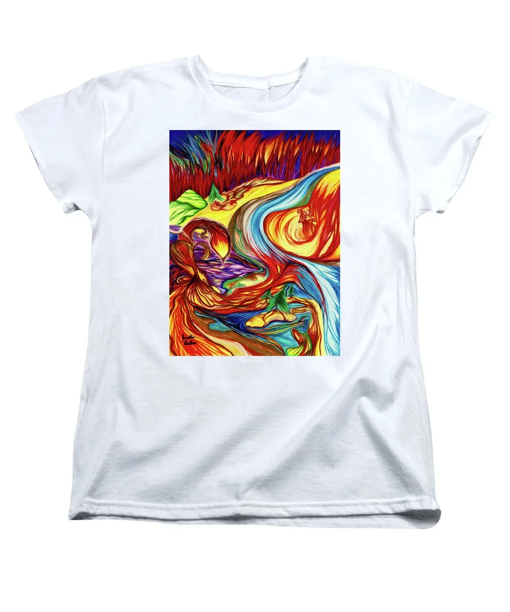 Inferno Deer - Women's T-Shirt (Standard Fit)
