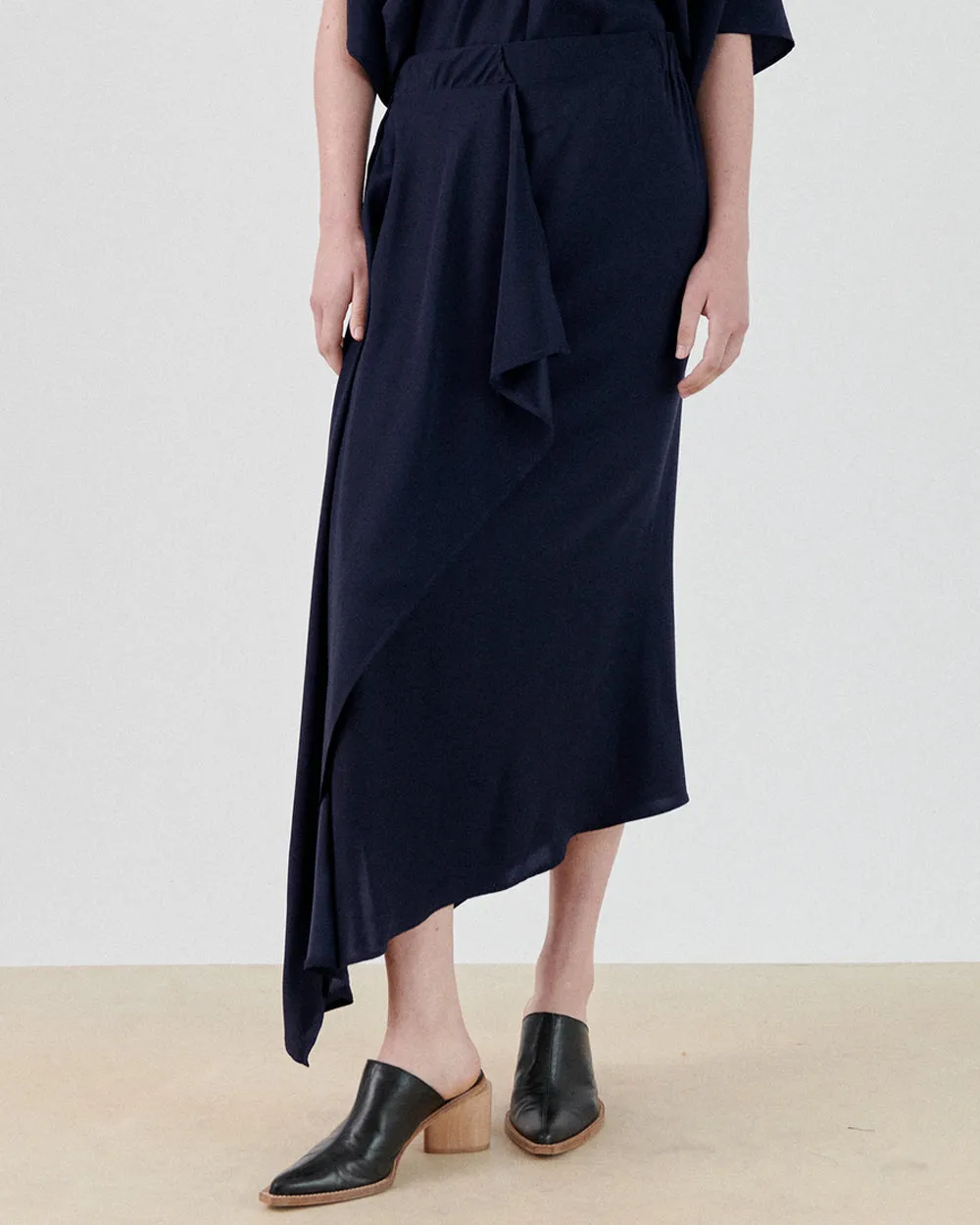 Inkjet Silk Charmeuse One Skirt