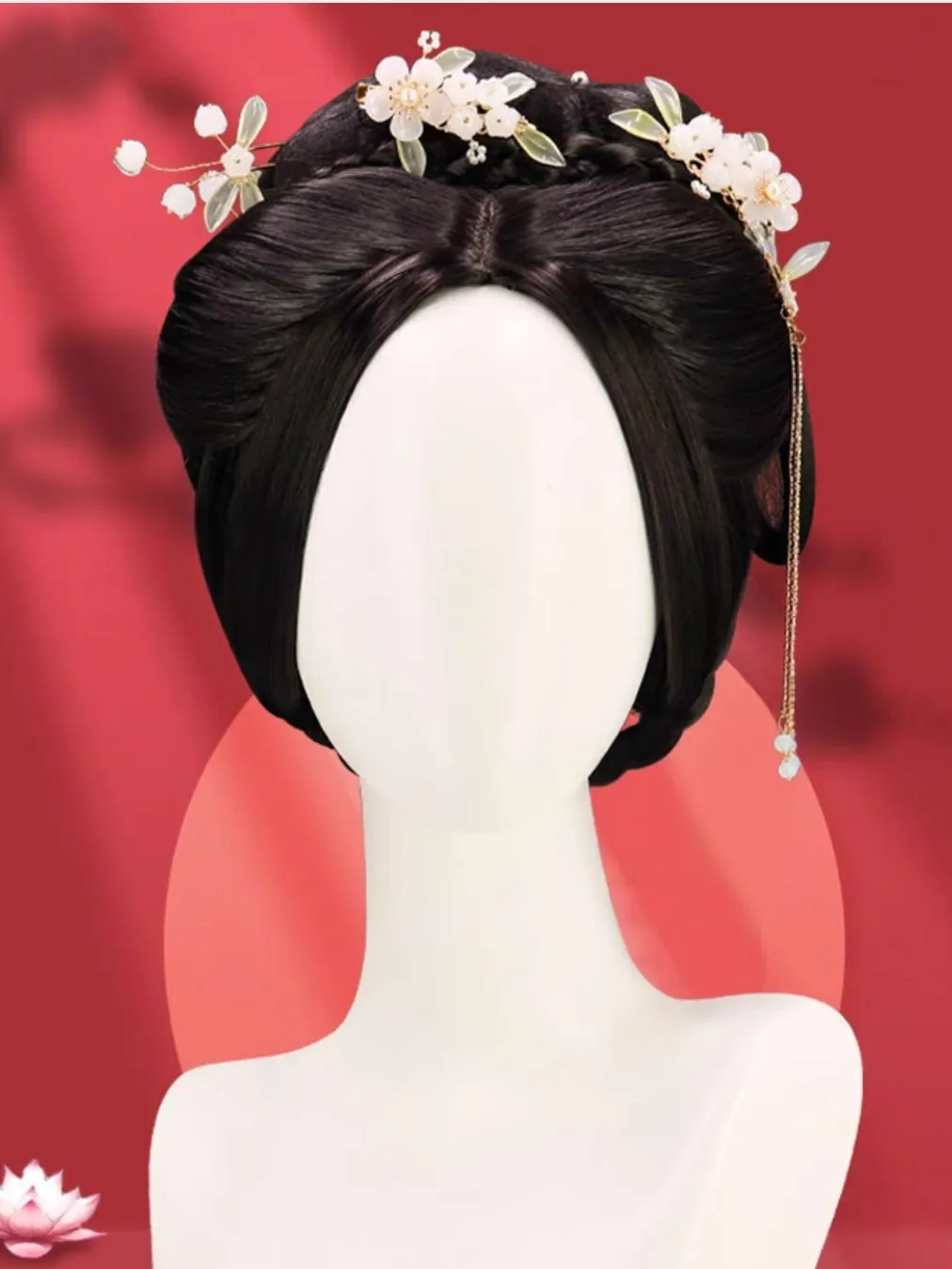 Ivy, Costume Hair Wig for Hanfu