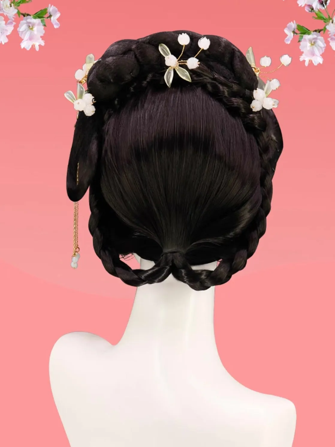 Ivy, Costume Hair Wig for Hanfu