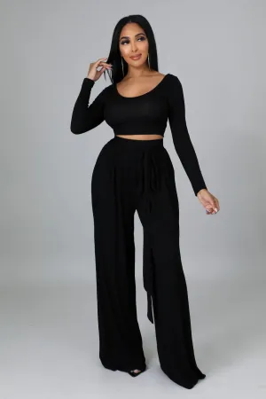 JADA PANT SET | BLACK