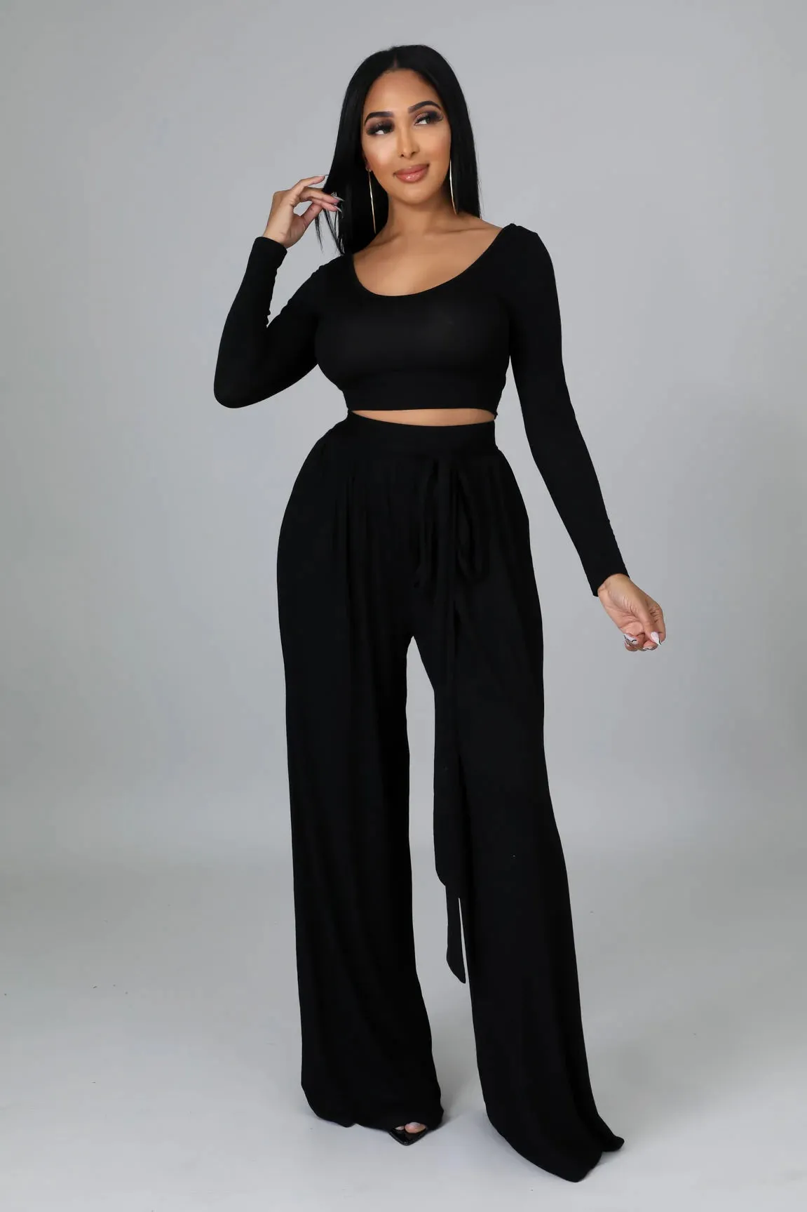 JADA PANT SET | BLACK