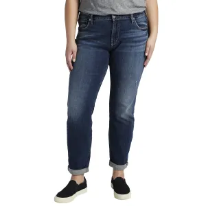 Jeans Silver Jeans Co., Plus Size Boyfriend W27101EGX376