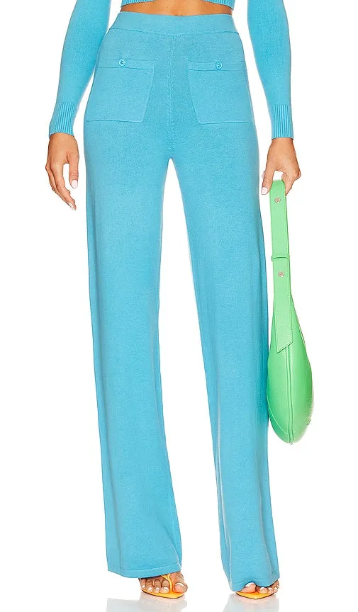 JoosTricot Peachskin Fancy Pants in Blue