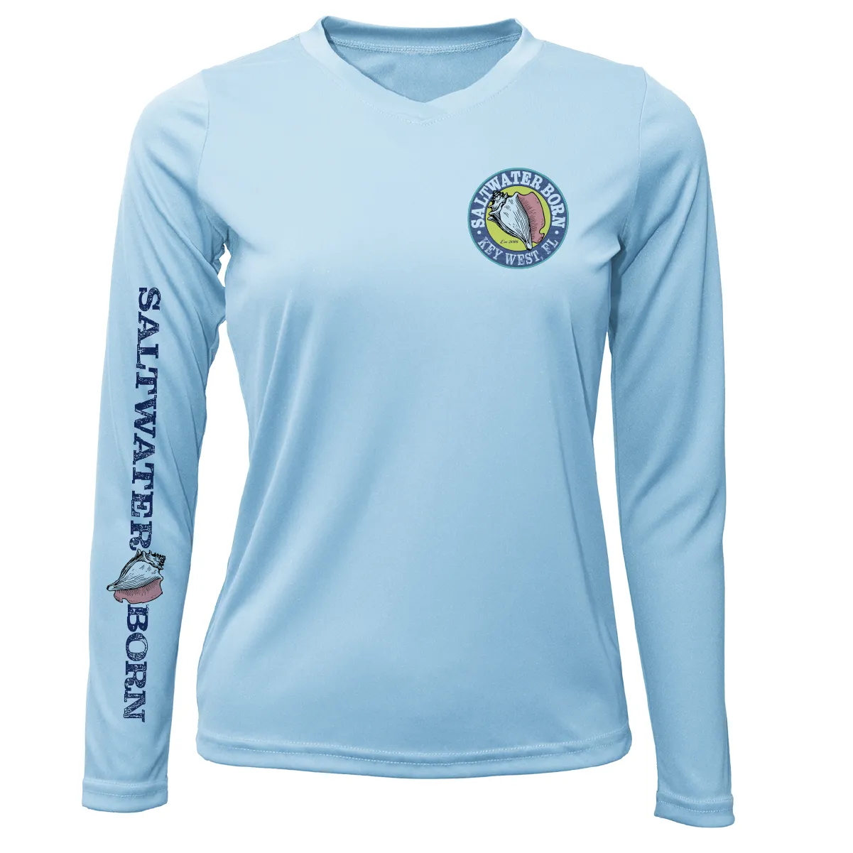 Key West Action Mahi Women's Long Sleeve UPF 50  Dry-Fit Shirt