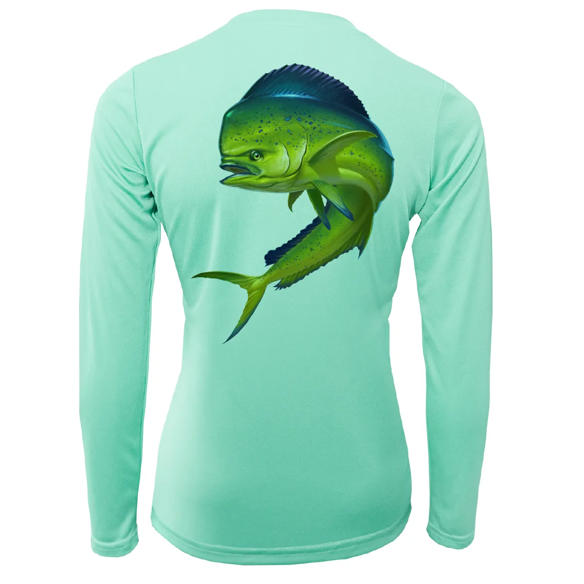 Key West Action Mahi Women's Long Sleeve UPF 50  Dry-Fit Shirt