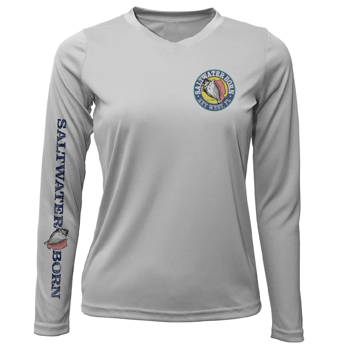 Key West Action Mahi Women's Long Sleeve UPF 50  Dry-Fit Shirt