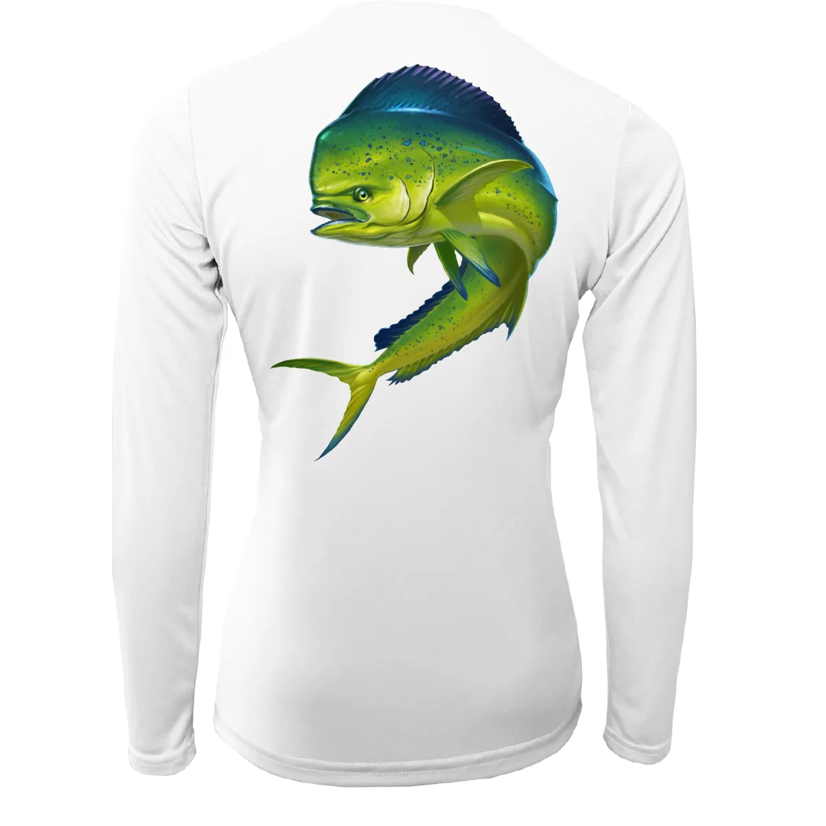 Key West Action Mahi Women's Long Sleeve UPF 50  Dry-Fit Shirt