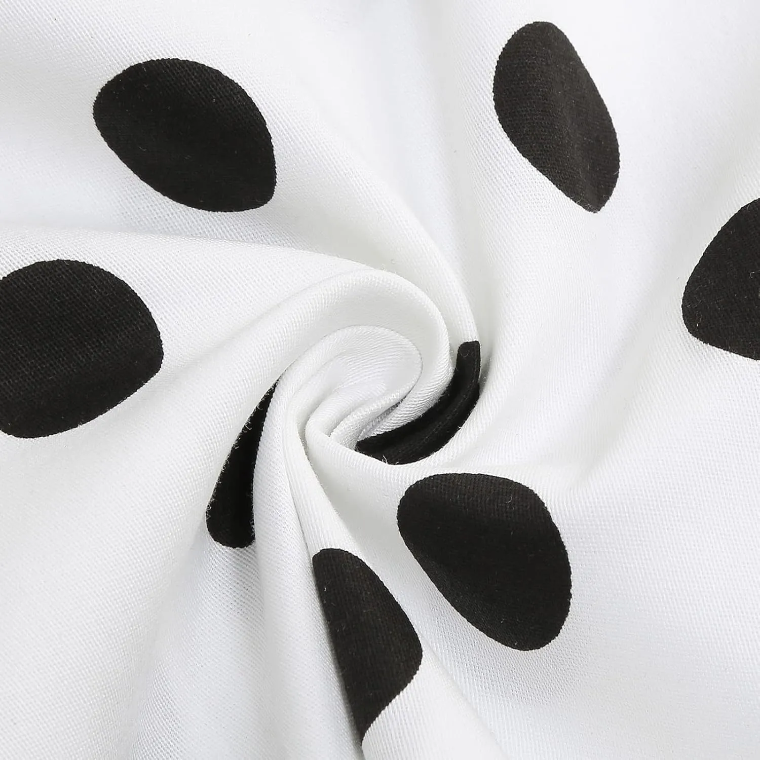 Kids Girls 50s Audrey Vintage Polka Dot Swing Party Rockabilly Dress Retro Peter Pan Doll Collar Wedding Casual Skater Dress