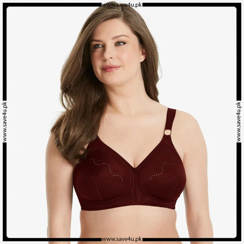 Ladies Full Coverage Comfortable Cotton Non-Padded Wireless Bra