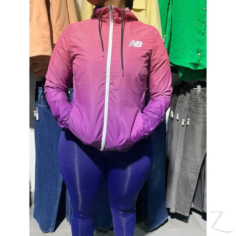 Ladies Lightweight Hooded Running Jacket with Mesh Lining | Small Cut | "Jima"