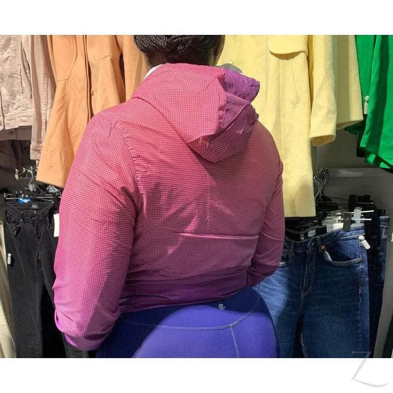 Ladies Lightweight Hooded Running Jacket with Mesh Lining | Small Cut | "Jima"