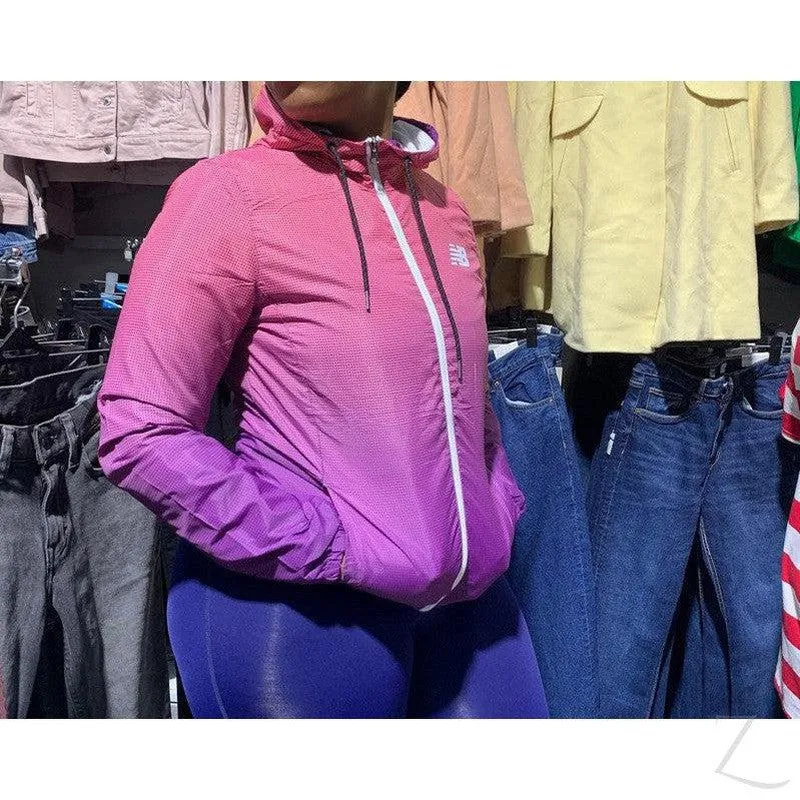 Ladies Lightweight Hooded Running Jacket with Mesh Lining | Small Cut | "Jima"