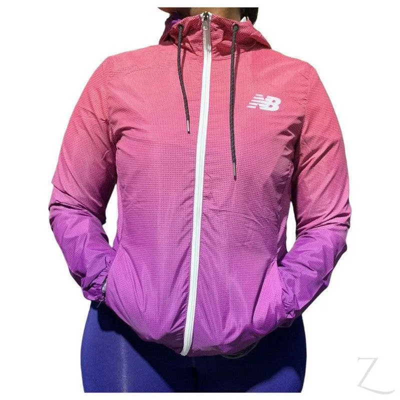 Ladies Lightweight Hooded Running Jacket with Mesh Lining | Small Cut | "Jima"