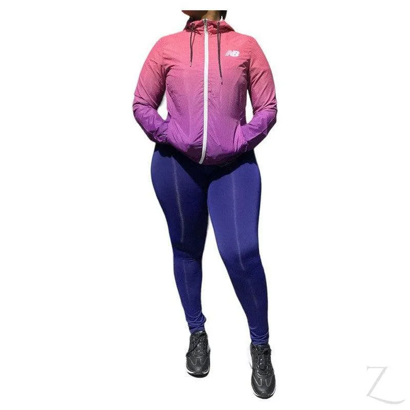 Ladies Lightweight Hooded Running Jacket with Mesh Lining | Small Cut | "Jima"