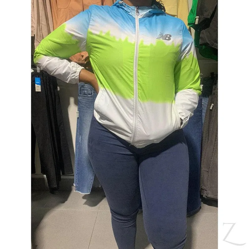Ladies Lightweight Hooded Running Jacket with Mesh Lining | Small Cut | "Jima"