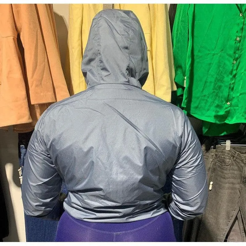 Ladies Lightweight Hooded Running Jacket with Mesh Lining | Small Cut | "Jima"