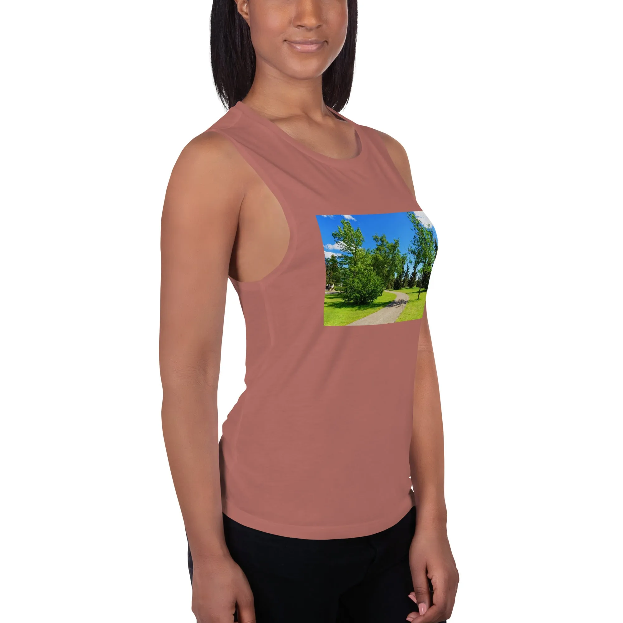 Ladies’ Muscle Tank - Calgary in the Summer